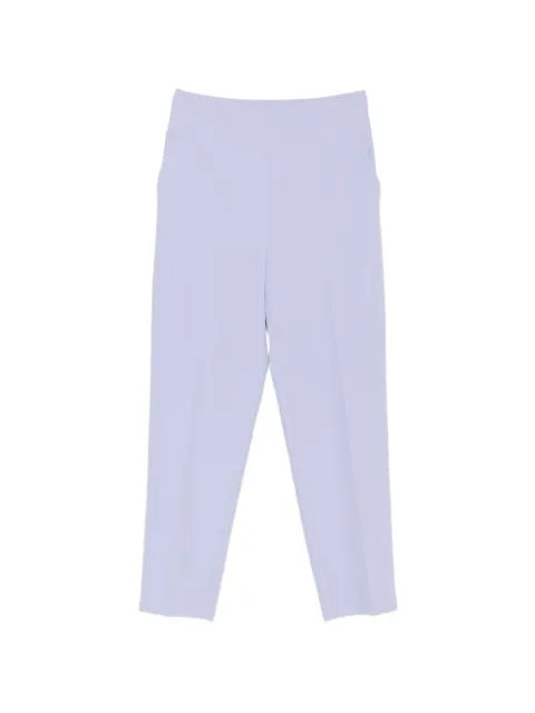 Blugirl welt-pocket high-waisted trousers Purple RA4178T3359
