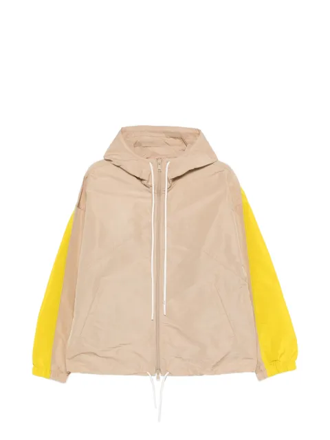 Nº21 hooded colour-block jacket Neutrals O0115844