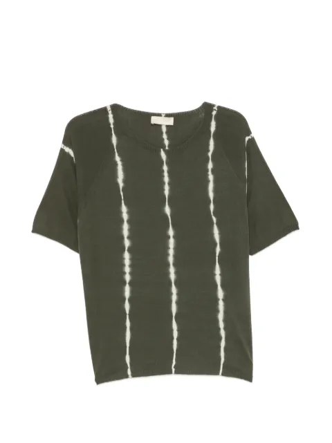 MOMONÌ Calella tie-dye short-sleeve T-shirt Green MOKN010