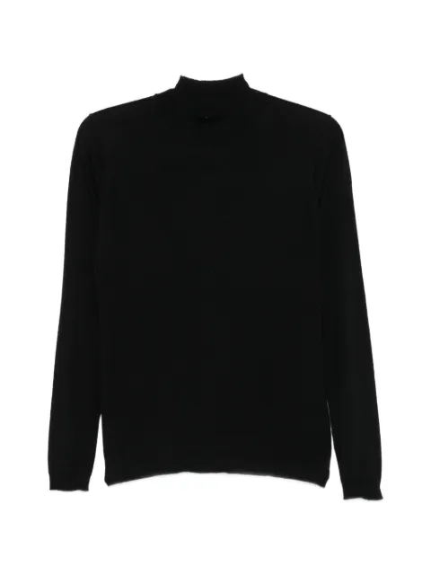 PSOPHIA high-neck long-sleeve sweater Black 509PUL1688