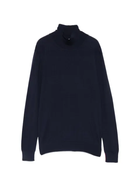 Liviana Conti mock-neck long-sleeve sweater Blue F5WA24