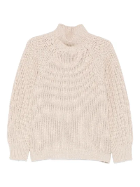 Liviana Conti high-neck knitwear Neutrals L5WC80