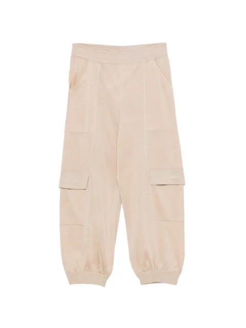 Circus Hotel patch pocket trousers Neutrals H4SA13