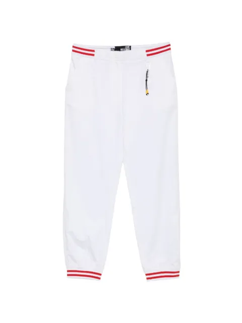 Love Moschino striped-trim trousers White WPB16