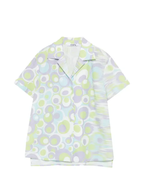 Vivetta circle-pattern shirt White G021V020