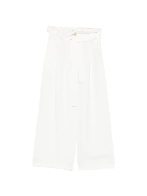 PINKO belt trousers White PREMUROSO