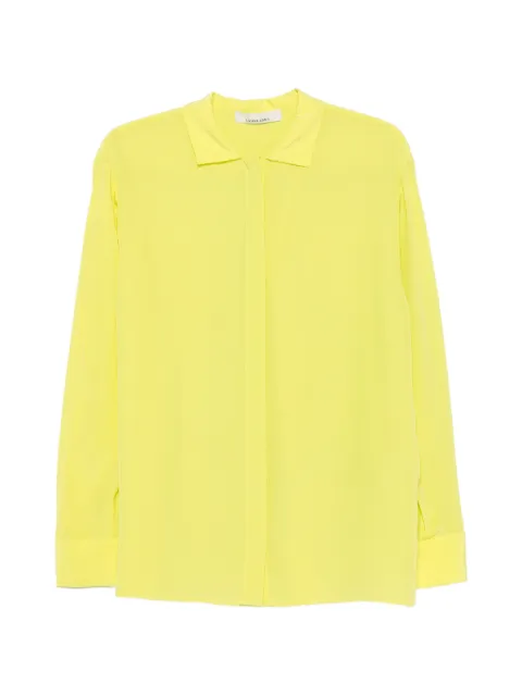 Liviana Conti buttoned long-sleeve shirt Green L2WS52