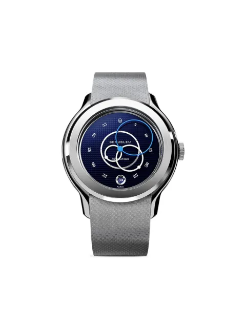 beaubleu Ecce Smalt 39mm Blue BBSMASTEEL