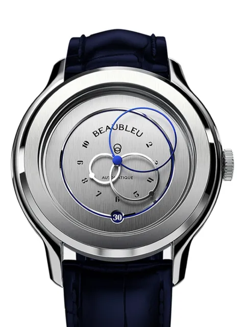 beaubleu Ecce Vesperal 39mm Silver BBVESBLUE