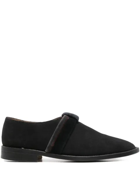 Romeo Gigli Pre-Owned 1990s strap-detail shoes Black ROG350DO