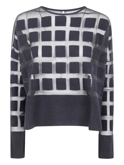 Liviana Conti Ashton crew-neck sweater Black L5WA79