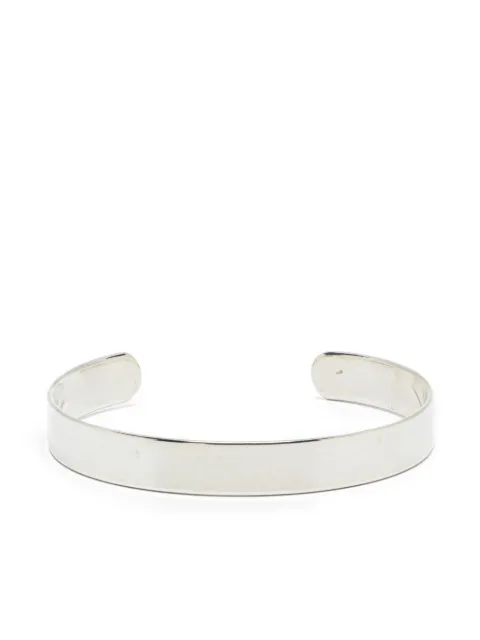 OBSIDIAN open-cuff bracelet Silver 4199F