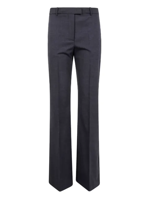 Liviana Conti Joe pressed-crease trousers Grey L5WP31