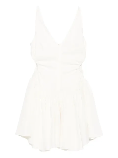 OCCLEUS Kinsley midi dress White OCC92134