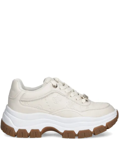 GUESS USA Berret 4G peony pattern sneakers Neutrals FLFBRTPEL12