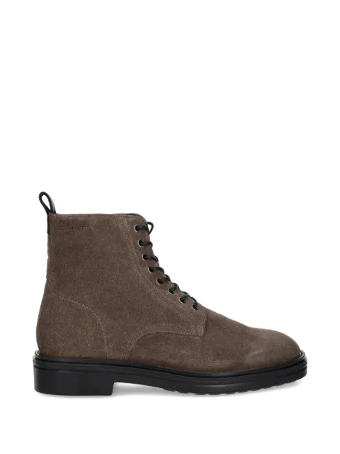Gant Boggar lace-up zip boots Brown 31643135