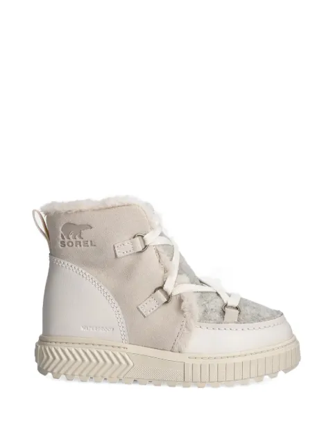 SOREL Ona Ave™ faux-fur trim lace-up boots Neutrals 2109381
