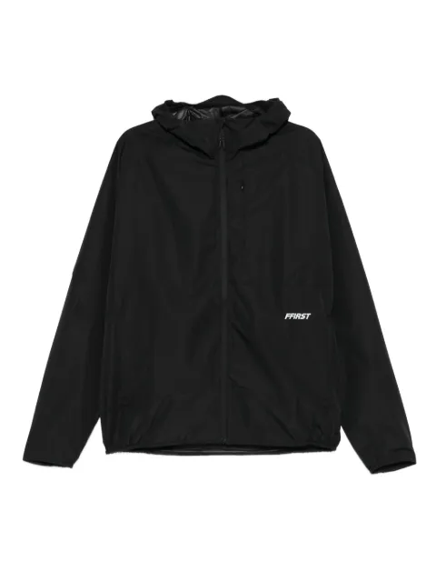 Family First hooded zip performance jacket Black JTK2601