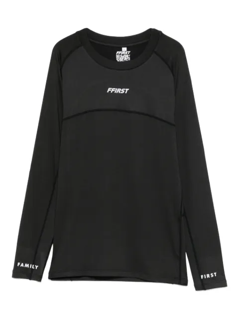 Family First long-sleeve performance top Black TKT2602