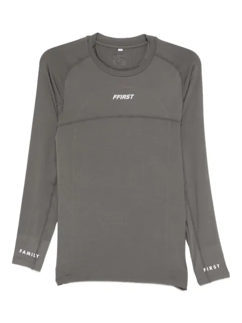 Family First long-sleeve performance top Grey TKT2602