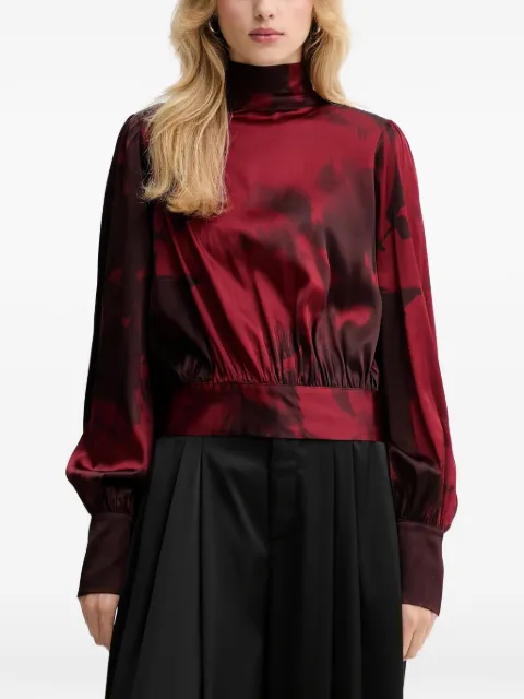 Gestuz GZselina open back tie blouse Red 10910632