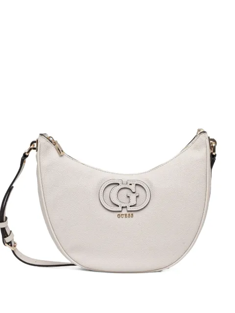 GUESS USA logo-patch crossbody bag White HWBG9536020
