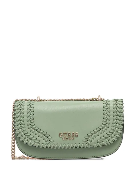 GUESS USA Tatum chain cross body bag Green HWNG9667210