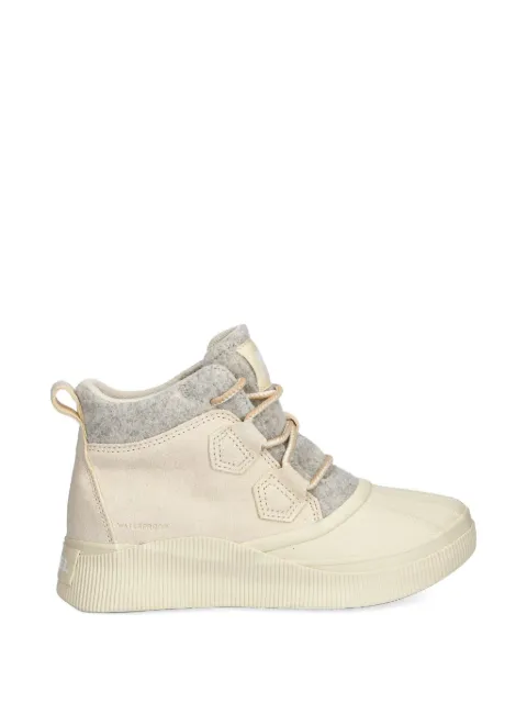 SOREL lace-up panelled boots Neutrals 2113521