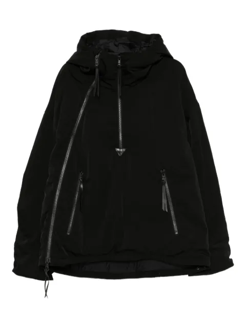 The Viridi-Anne padded hood jacket Black VI389306