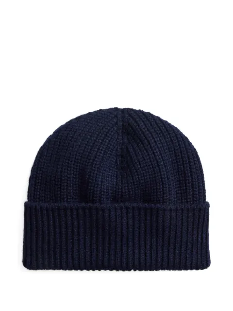 Ralph Lauren Purple Label ribbed cashmere hat Blue 790P02299002