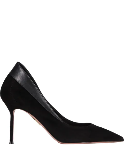 Aquazzura 85mm Guanto pointed pumps Black GTOMIDP0SAA