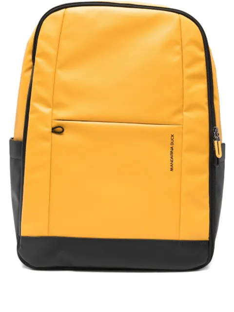 Mandarina Duck Eco Coated travel backpack Yellow P10OST07