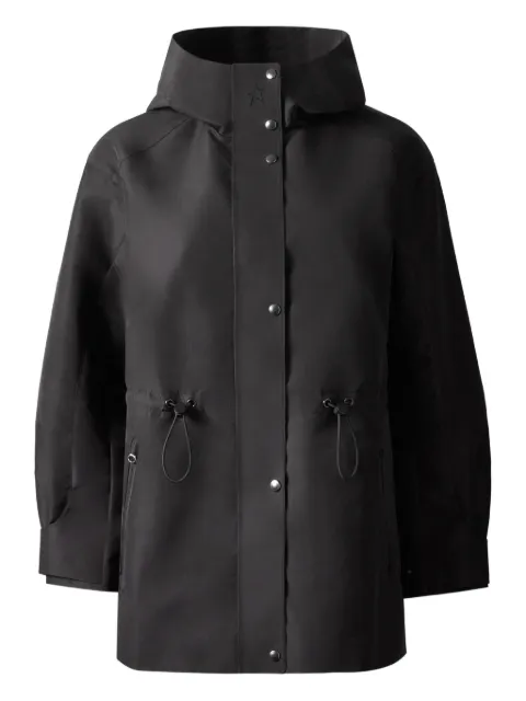 Perfect Moment drawstring hooded parka Black W30013041703