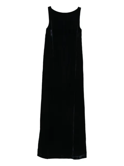 Peserico sleeveless maxi dress Black E0232103951060