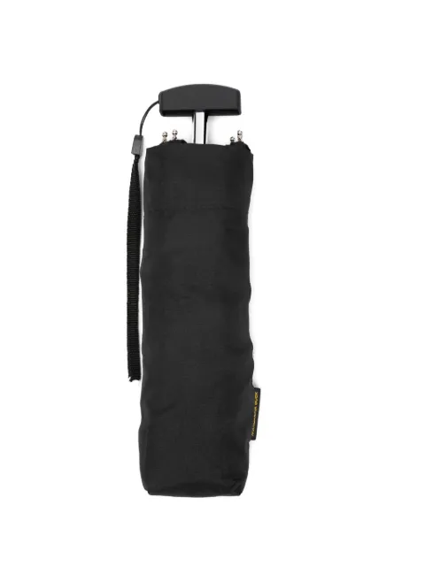 Mandarina Duck logo-print umbrella Black P10KFG01