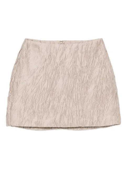 Alysi textured skirt Grey 165025A5202