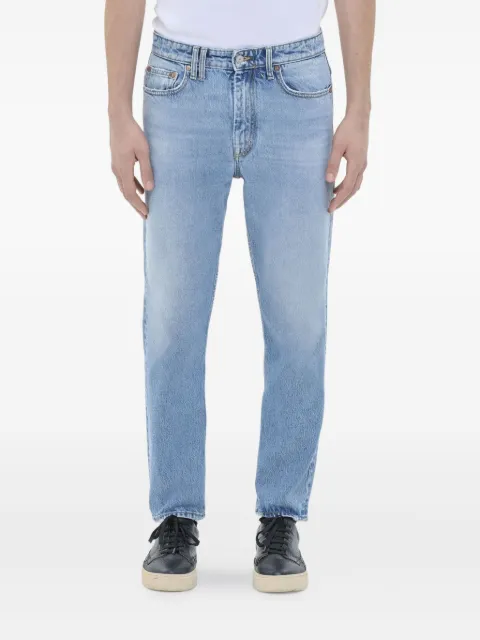 Cycle logo-patch frayed jeans Blue 351P517