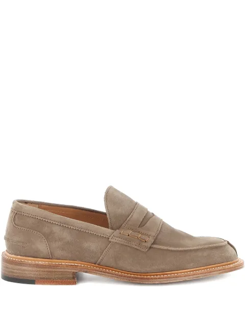 Tricker's suede loafers Brown JAMESSUEDE