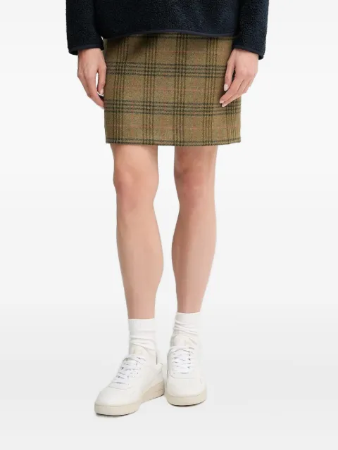 Barbour check pocket mini skirt Green LSK0140GN72