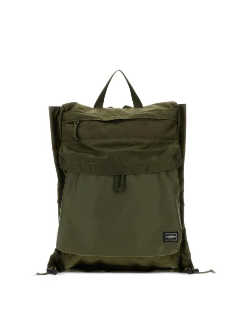 Porter-Yoshida & Co. flap-pocket backpack Green 8550741730