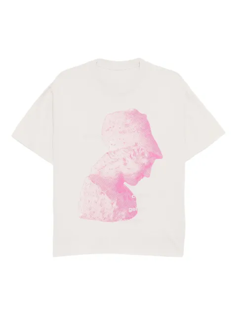 Kafeneo by TBF graphic-print T-shirt Neutrals KAF01402