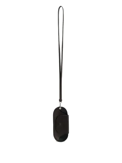 LEMAIRE textured glasses holder Brown SL0085LL0137