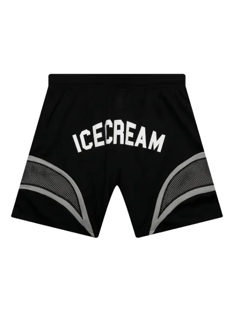ICECREAM logo-patch shorts Black 4514102001