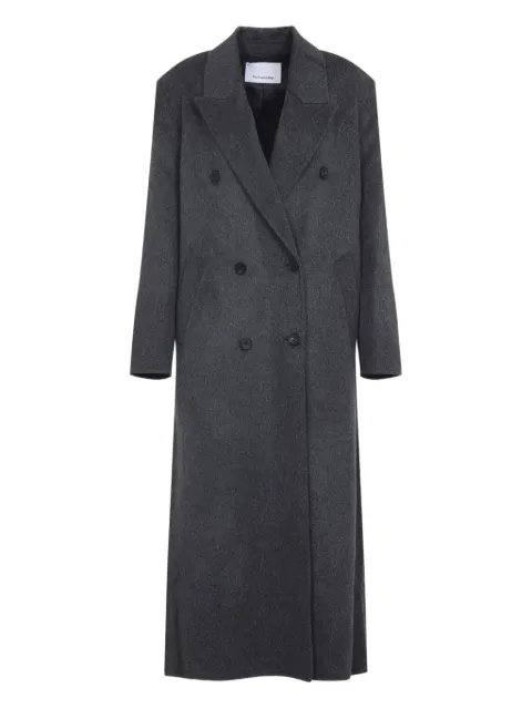 The Frankie Shop wool double-breasted coat Grey COFS21126134