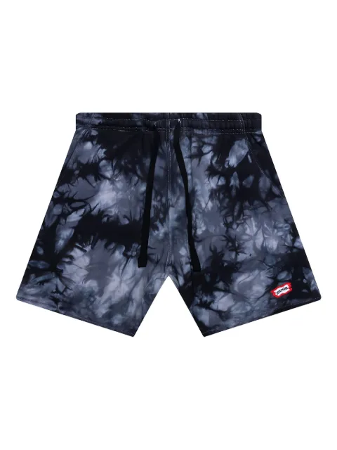 ICECREAM Villain tie-dye shorts Grey 4514105008
