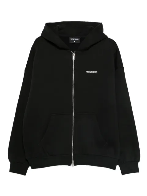 WRSTBHVR zip-up hoodie Black U2225TT3070