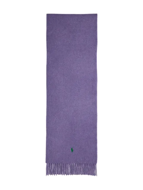 Polo Ralph Lauren wool scarf Purple 455P03868005