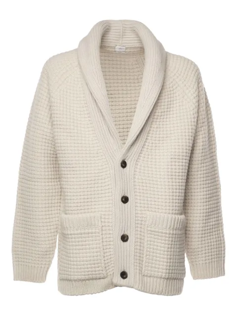 Eleventy buttoned wool-cashmere cardigan White L71MAGL09MAG0L06402