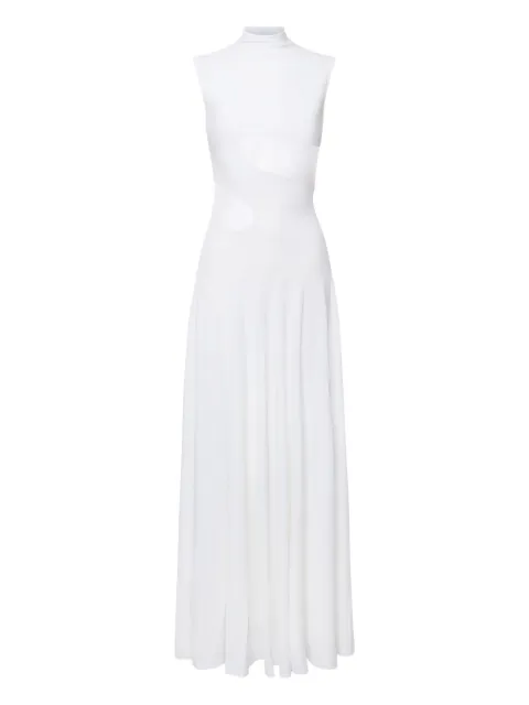 Alaïa panelled dress White AA9R2800K061B000