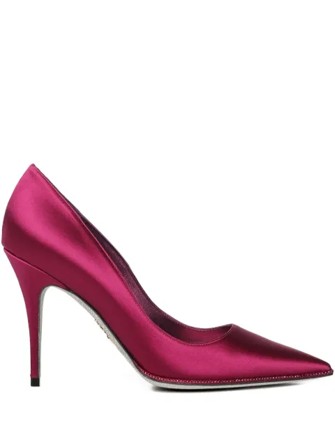 René Caovilla 100mm Taylor pumps Purple C12575100R001Y357
